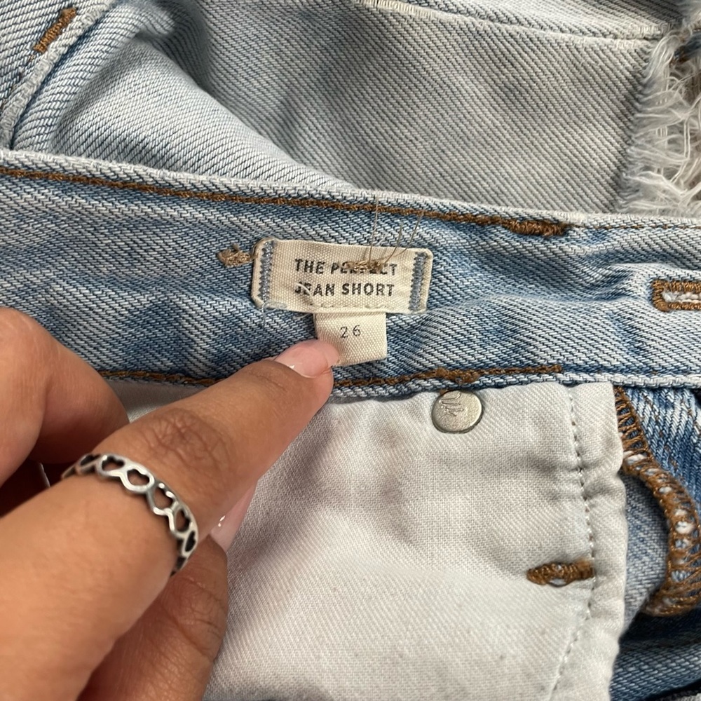 Madewell The Perfect‎ Jean Short in Millman Wash Size 296 AO202 - Picture 3 of 8
